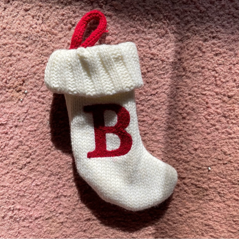 Mini holiday stocking